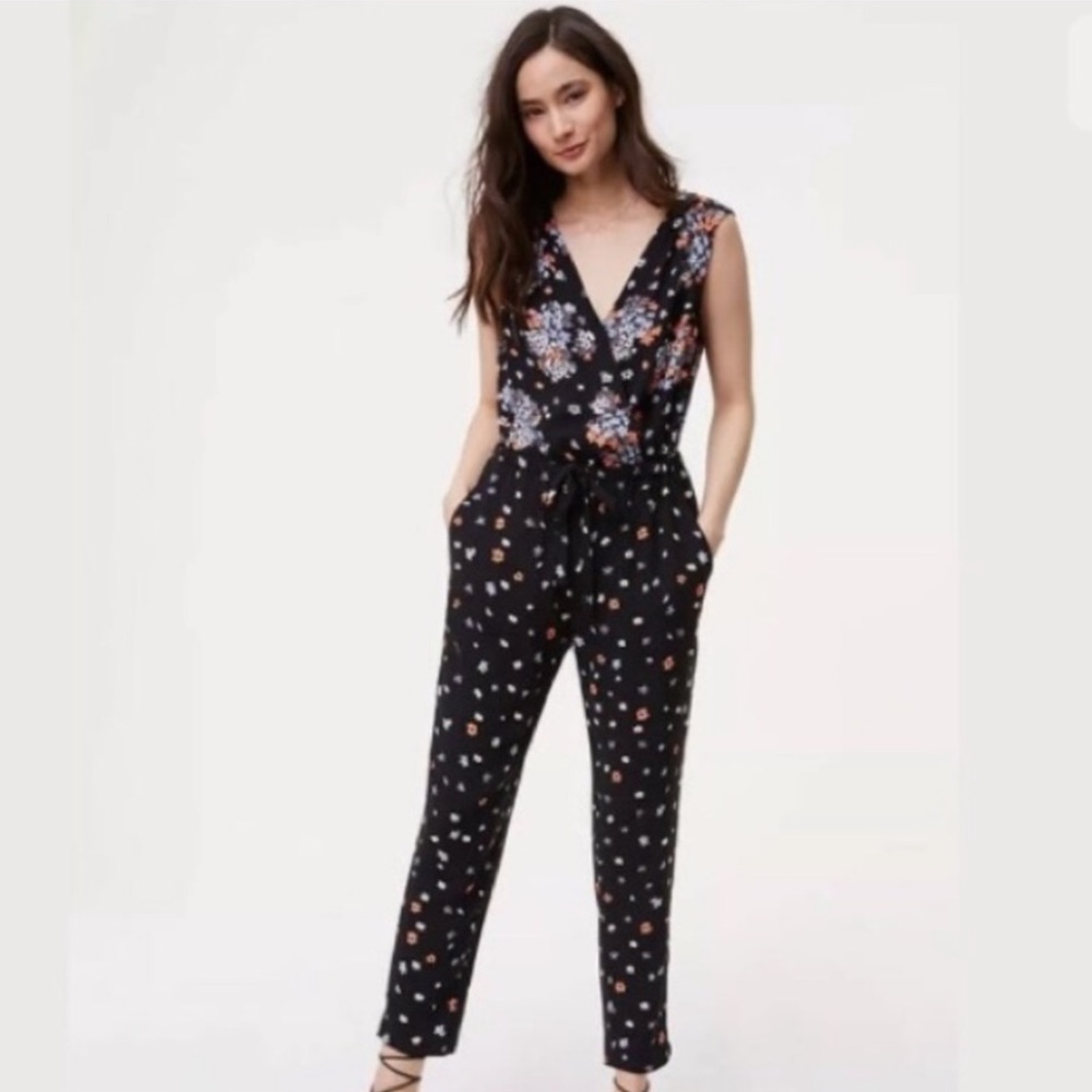 Ann Taylor Loft Xxsp Boutique Toss Jump Suit